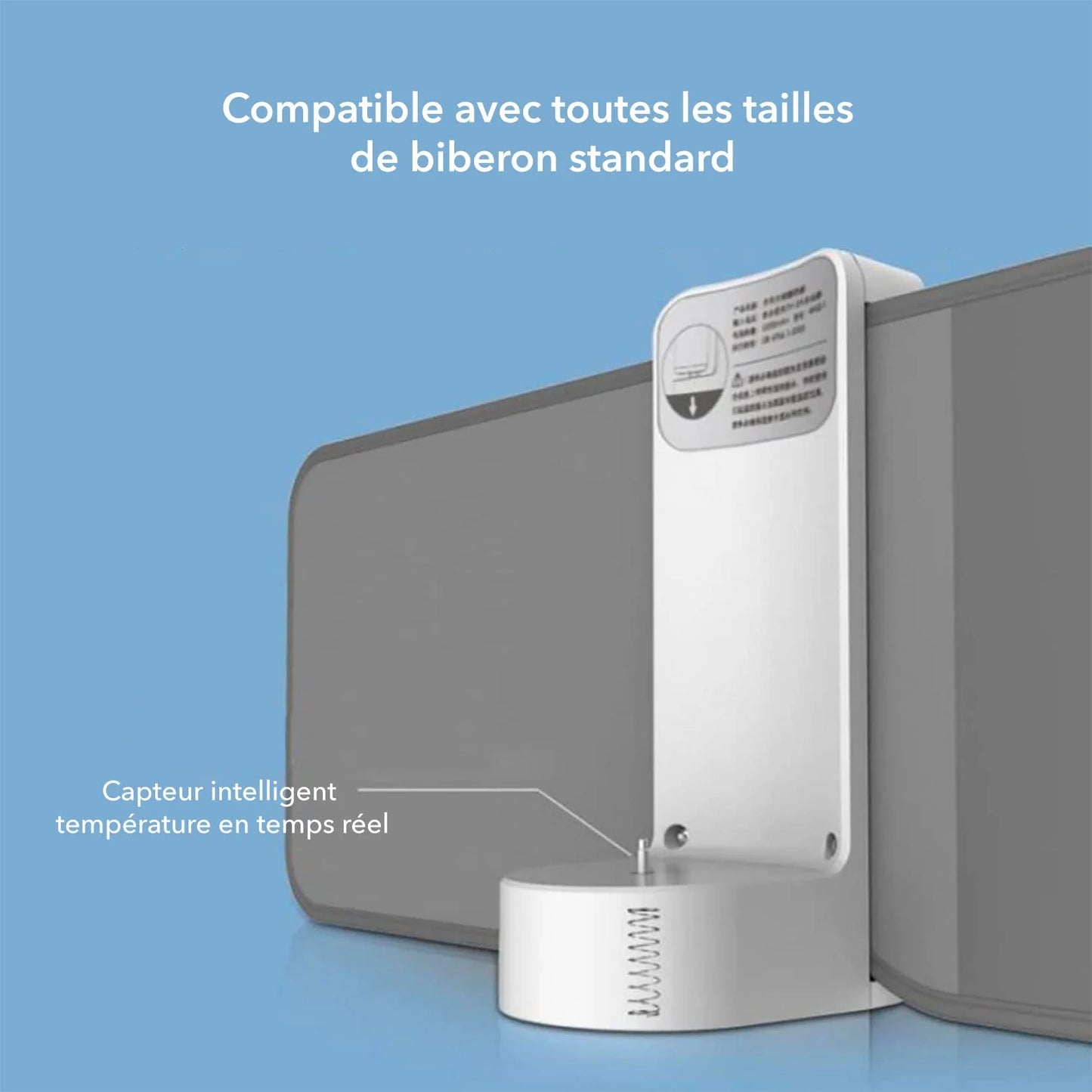 Chauffe-Biberon Sans Fil BabyHeatPro – Portable, Rapide et Pratique
